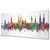 Lubeck Deutschland Skyline Cityscape PANORAMIC Box Canvas