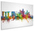 Singapore Singapore Skyline Cityscape Box Canvas