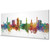 Bradford England Skyline Cityscape PANORAMIC Box Canvas