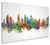 Gold Coast Australia Skyline Cityscape Box Canvas