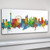 Las Vegas Nevada Skyline Cityscape PANORAMIC Box Canvas