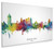 Bengaluru India Skyline Cityscape Box Canvas