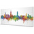 Bruges Belgium Skyline Cityscape PANORAMIC Box Canvas