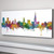 Norwich England Skyline Cityscape PANORAMIC Box Canvas