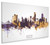 Boston Massachusetts Skyline Cityscape Box Canvas