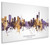 Johannesburg South Africa Skyline Cityscape Box Canvas