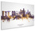 Singapore Singapore Skyline Cityscape Box Canvas