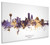 Knoxville Tennessee Skyline Cityscape Box Canvas