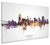 Memphis Tennessee Skyline Cityscape Box Canvas