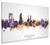 Winterthur Switzerland Skyline Cityscape Box Canvas