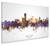 Adelaide Australia Skyline Cityscape Box Canvas