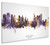 Oakland California Skyline Cityscape Box Canvas