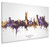 Warwick England Skyline Cityscape Box Canvas