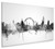 London England Skyline Cityscape Box Canvas