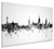 Stockholm Sweden Skyline Cityscape Box Canvas