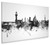 Florence Italy Skyline Cityscape Box Canvas