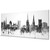 Coventry England Skyline Cityscape PANORAMIC Box Canvas