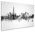 Dubai United Arab Emirates Skyline Cityscape Box Canvas