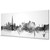 Dubai United Arab Emirates Skyline Cityscape PANORAMIC Box Canvas