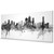 Brisbane Australia Skyline Cityscape PANORAMIC Box Canvas