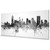 Memphis Tennessee Skyline Cityscape PANORAMIC Box Canvas