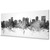 Orlando Florida Skyline Cityscape PANORAMIC Box Canvas