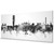 Malmo Sweden Skyline Cityscape PANORAMIC Box Canvas