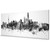 Shanghai China Skyline Cityscape PANORAMIC Box Canvas