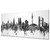 Munich Germany Skyline Cityscape PANORAMIC Box Canvas