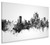 Lincoln England Skyline Cityscape Box Canvas