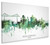 Middlesbrough England Skyline Cityscape Box Canvas