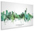 Johannesburg South Africa Skyline Cityscape Box Canvas