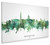 Washington DC Skyline Cityscape Box Canvas