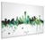 Dallas Texas Skyline Cityscape Box Canvas