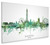 Blackpool England Skyline Cityscape Box Canvas