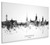 Stockholm Sweden Skyline Cityscape Box Canvas