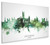 Canterbury England Skyline Cityscape Box Canvas