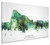 Gibraltar Skyline Cityscape Box Canvas