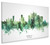Manila Philippines Skyline Cityscape Box Canvas