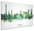 Erlangen Deutschland Skyline Cityscape Box Canvas