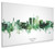 Tucson Arizona Skyline Cityscape Box Canvas