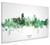 Miami Florida Skyline Cityscape Box Canvas