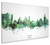 Sofia Bulgaria Skyline Cityscape Box Canvas