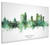 Saint Paul Minnesota Skyline Cityscape Box Canvas