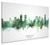 Syracuse New York Skyline Cityscape Box Canvas
