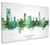 New Haven Connecticut Skyline Cityscape Box Canvas