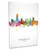 Oklahoma City Oklahoma Skyline Cityscape Box Canvas