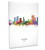 Mumbai India Skyline Cityscape Box Canvas