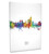 Oslo Norway Skyline Cityscape Box Canvas