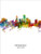 Providence Rhode Island Skyline Cityscape Poster Art Print